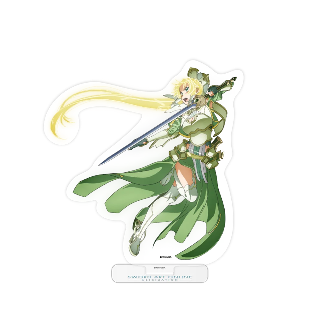 Grüner und weißer Schwert Acrylstand für Sword Art Online Alicization War of Underworld